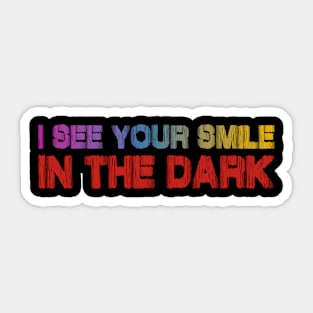 In The Dark Sticker